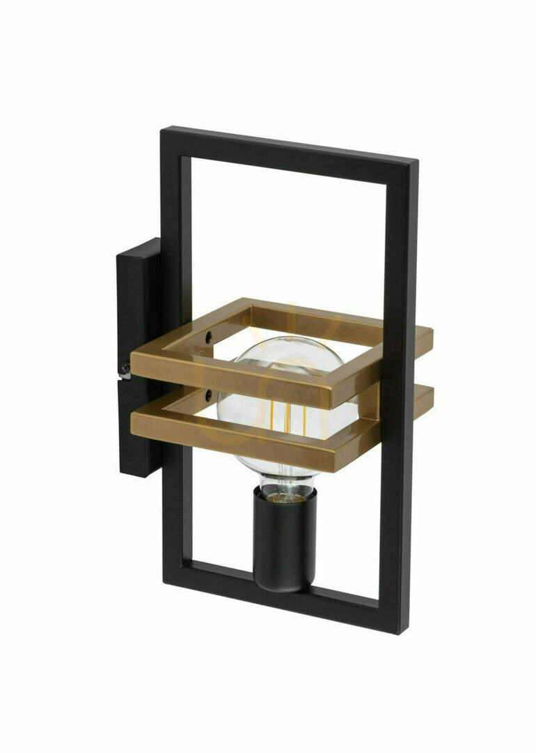 Sigma Merci Wall Lamp Black Gold E27 15W 32410
