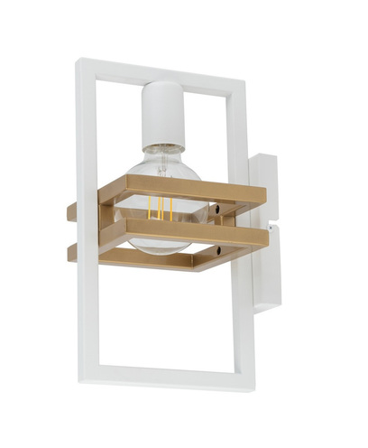 Check Wall lamp Sigma MERCI white gold 32411