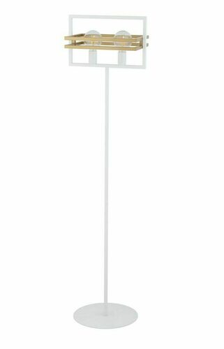 Check Floor Lamp Sigma Merci White Gold 50322