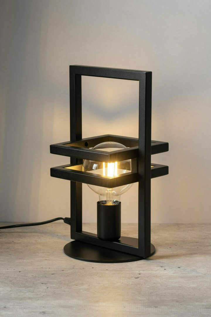 View Table lamp Sigma MERCI black steel 32 cm E27 50320 Table lamp Sigma MERCI black steel 32 cm E27 50320