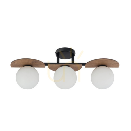 Check Plafon Sigma Mirror 3 czarny 3xG9 66 cm SKU 33302