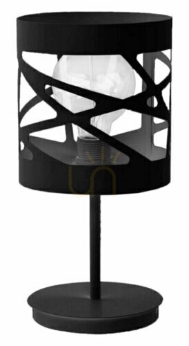 Check Table Lamp Sigma Moduł Frez Black Steel E27 34 cm 50077