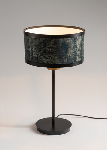 Check Sigma Table Lamp Opera Graphite Gold 50340