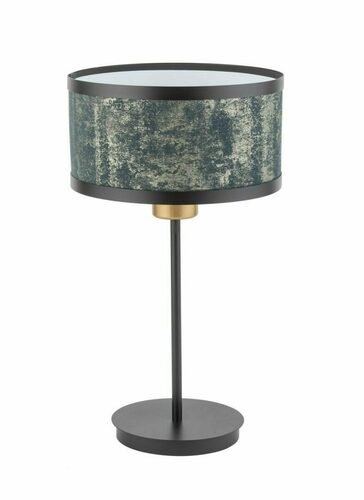 Check Sigma Table Lamp Opera Graphite Gold 50340