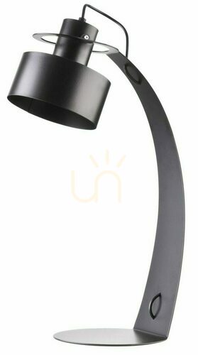 Check Table Lamp Sigma Rif Black Steel E27 52 cm SKU 50065