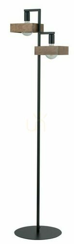 Check Floor Lamp Sigma Robin Black 160 cm E27 2-Light SKU 50273
