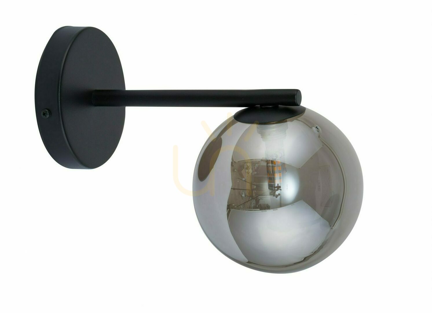 Sigma Wall Sconce Roma Black Grey G9 12W 14cm 32087