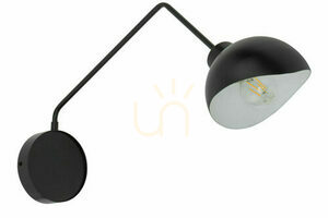 Wall Lamp Sigma Roy Black White E27 15W Sconce 32435 small 0