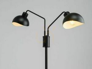 Floor Lamp Sigma Roy Black White 164 cm E27 2-Light 50328 small 1