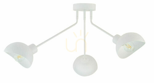 Check Sigma Roy 3 White Ceiling Light Plafond E27 32432