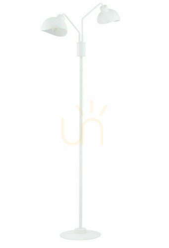 Check Sigma Roy White Floor Lamp 50329