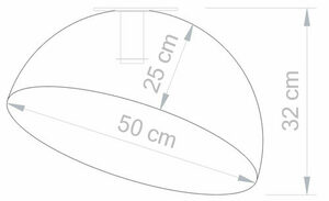 Plafon Sigma Sfera 50 cm silver 32457 small 4