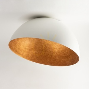 Plafon Sigma Sfera 90 cm biały miedziany 32459 small 1