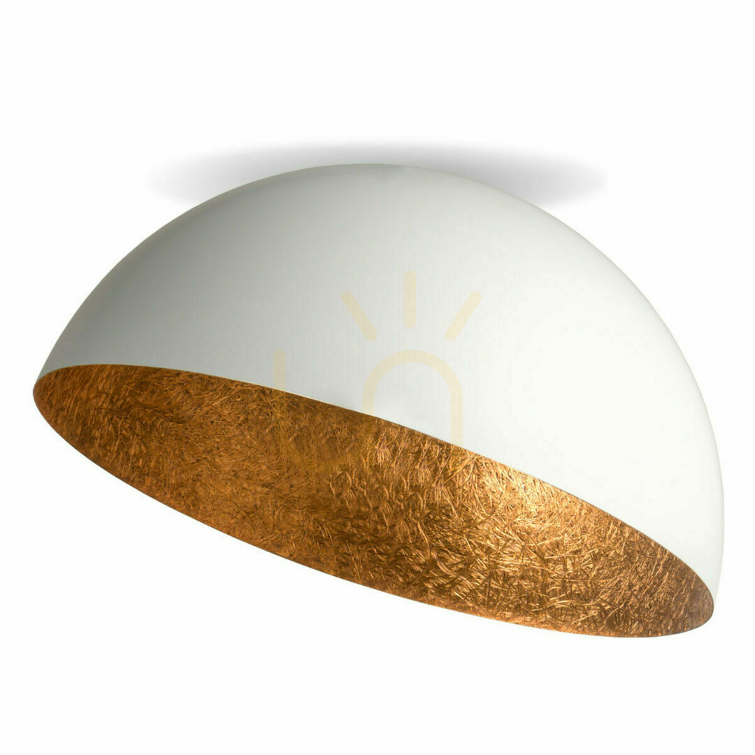 Ceiling Light Sigma Sfera 35 White Copper 32462