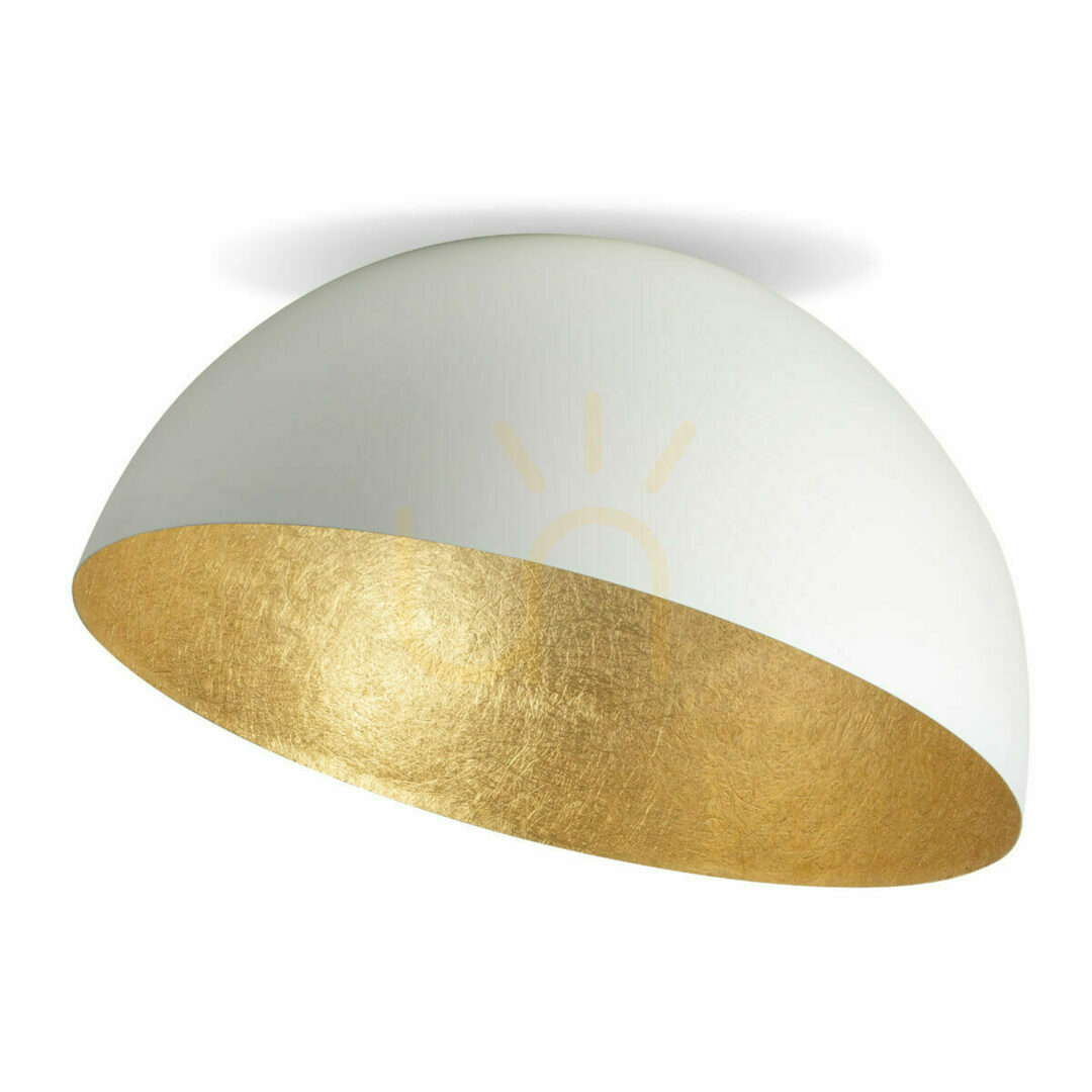 Plafon Sigma Sfera 90 cm biało-złoty 32463
