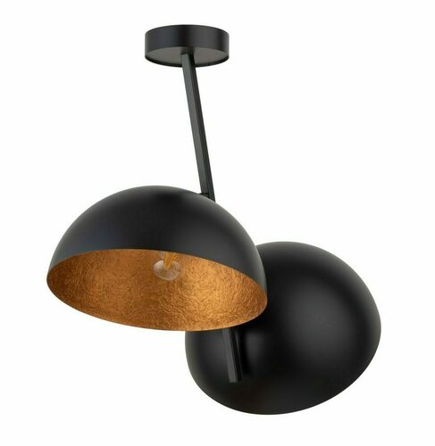 Check Plafon Sigma Sfera 35 2-punktowy czarny miedziany 60W E27 32494