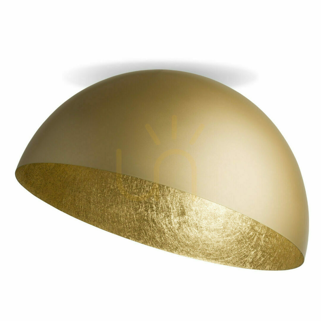 Plafon Sigma Sfera 35 cm złoty metalowy E27 32478