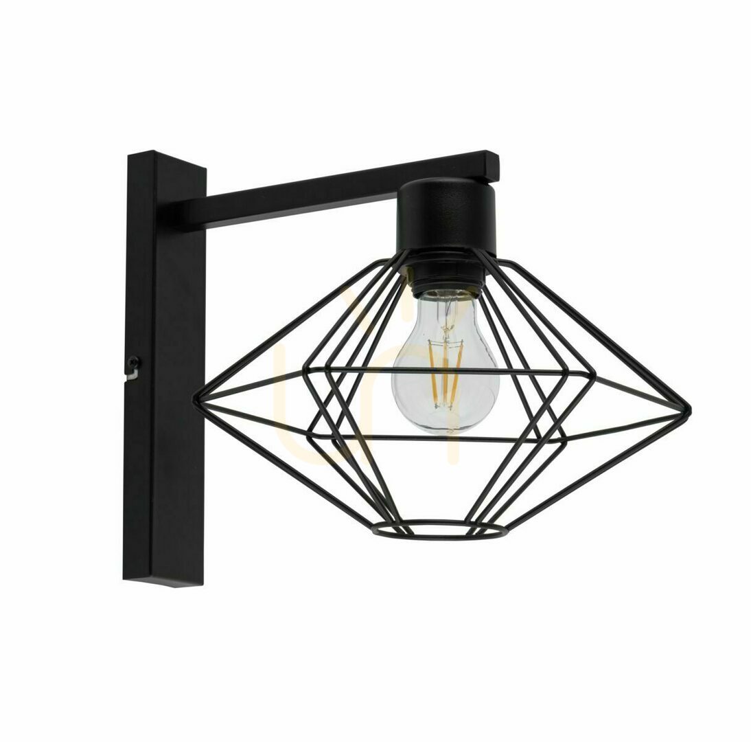 Sigma Vario Wall Sconce Black E27 15W 40564