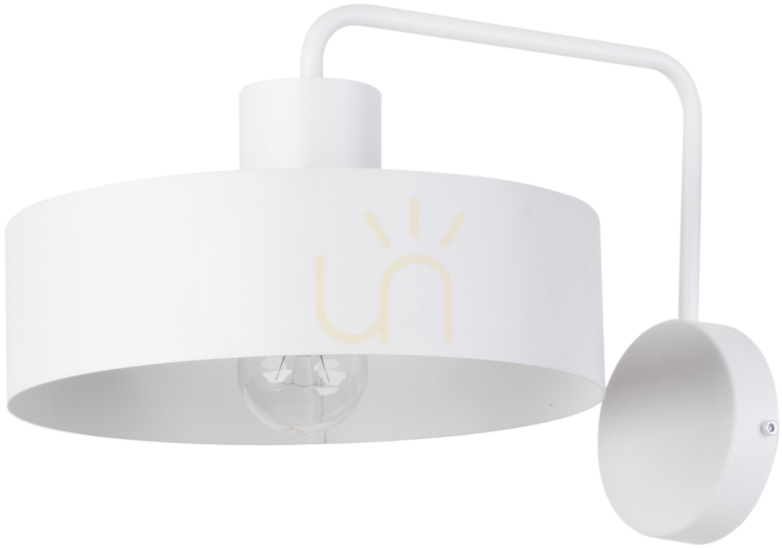 Wall Lamp Sigma Vasco White E27 Steel 31556