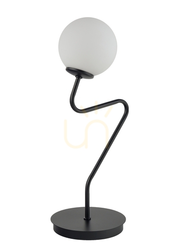 Check Table Lamp Sigma Zigzag Black 50259