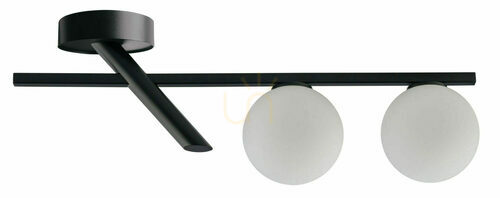 Check Ceiling light Sigma Zoe black 2xG9 12W 65 cm 33325