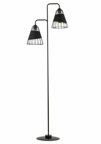 Check Sigma Floor Lamp Deni Black Gold 2xE27 170 cm 50346