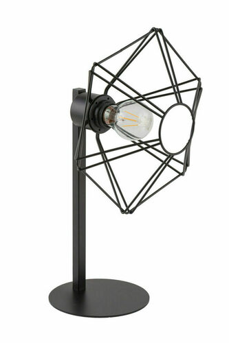 Check Sigma Table Lamp Black E27 60W 44cm Steel 50351