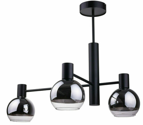 Check Sigma GALA 3 Pendant Light Black 3xE27 32013