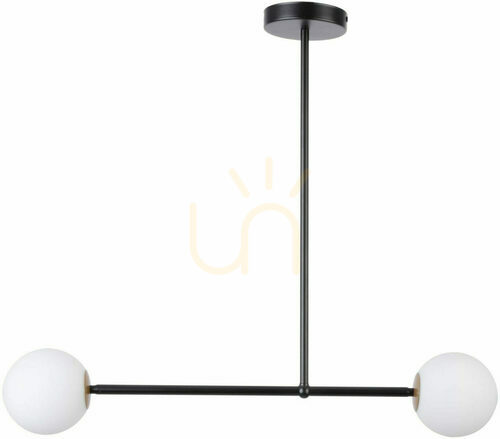 Check Pendant lamp Sigma Gama 2 Black 80 cm G9 33192