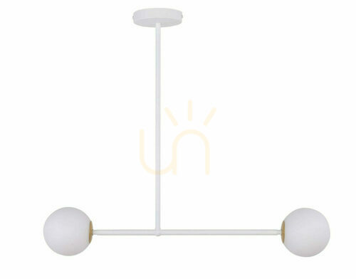 Check Sigma Gama Pendant Light 2x G9 White Steel 33193
