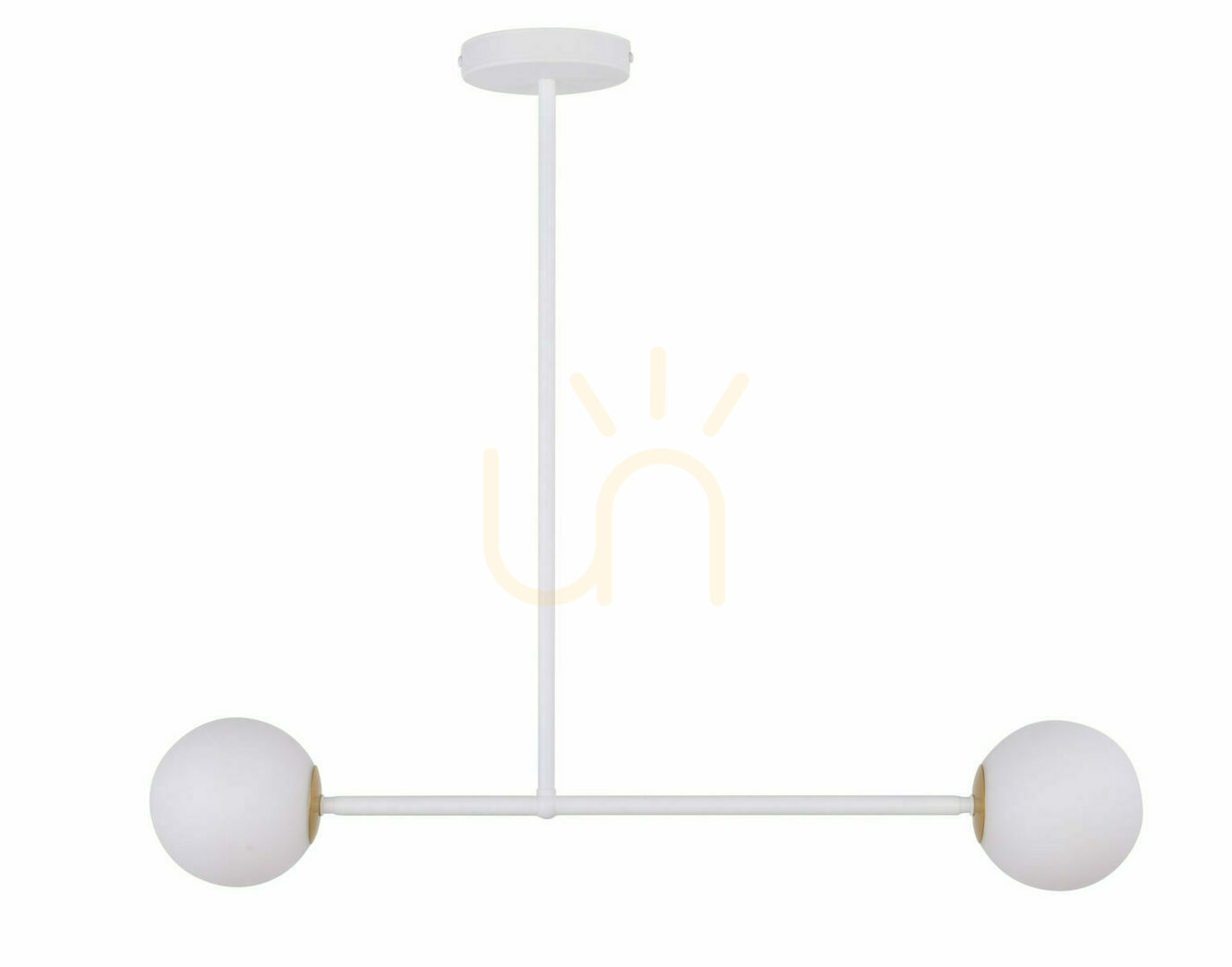 Sigma Gama Pendant Light 2x G9 White Steel 33193