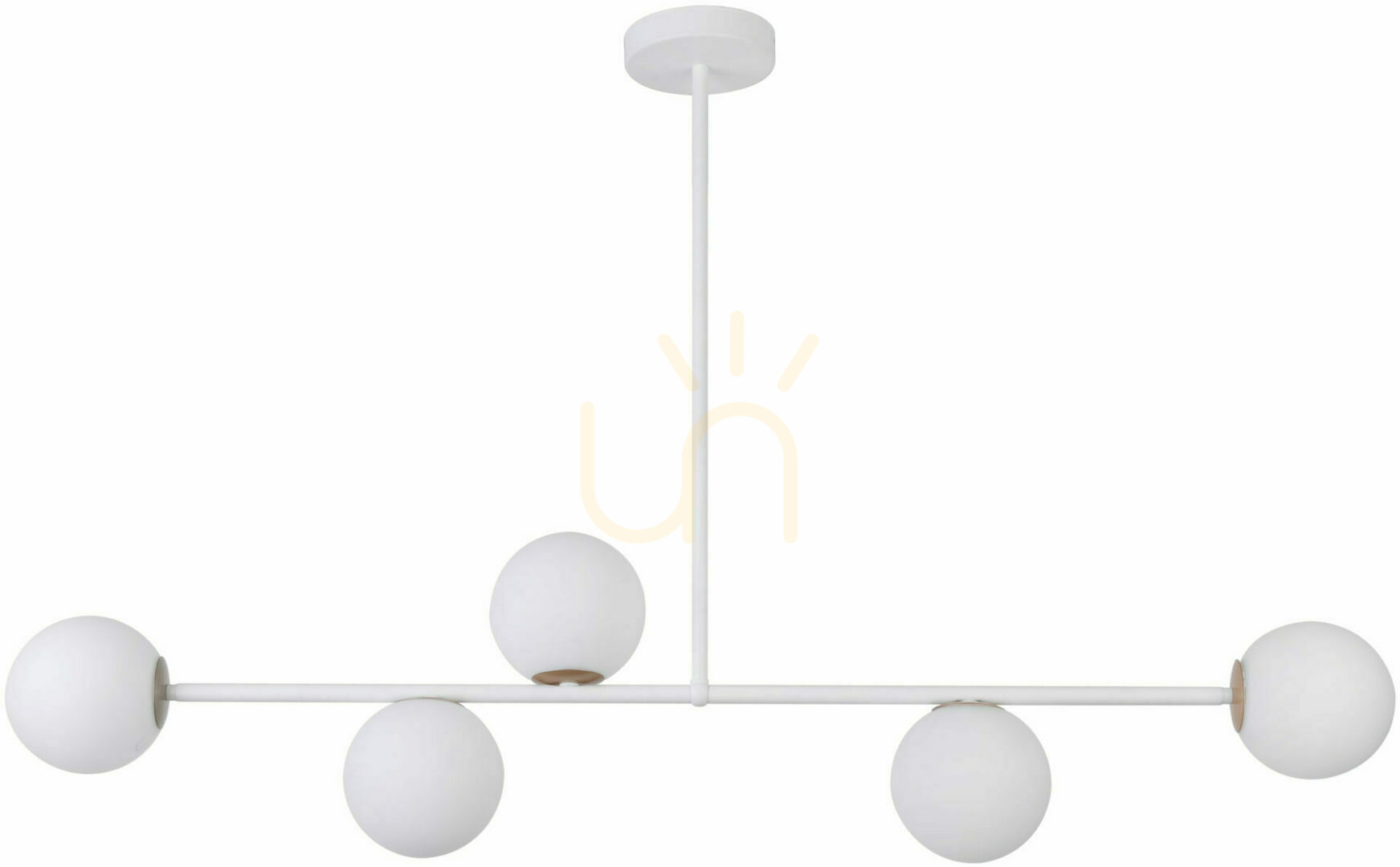 Sigma Gama 5 White Pendant Light 33187