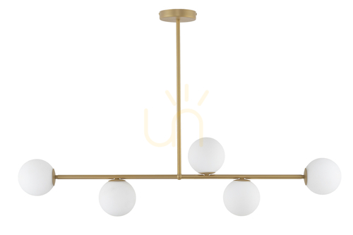 Check Pendant Light Sigma Gama 5 Golden Beige G9 33334