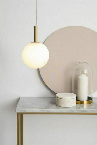 Check Sigma Gama 1 Pendant Light Gold Beige G9 14 cm SKU 33406