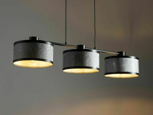 Check Sigma GLORY 3 Pendant Light Black Grey 40522