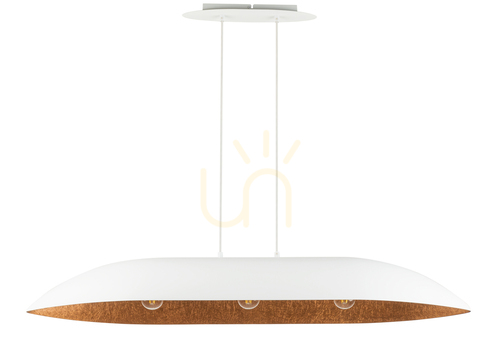 Check Sigma GONDOLA L White Copper Pendant Lamp 3xE27 SKU 40638