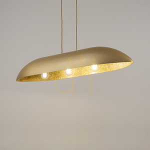 Sigma GONDOLA Gold Pendant Light 3x E27 114 cm 40640 small 2