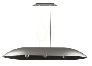 Sigma GONDOLA L Silver 3-Light Pendant Lamp 40642 small 0
