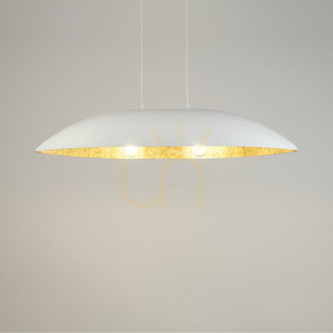 Sigma Gondola M White Gold Pendant Light 84 cm 40637 small 1
