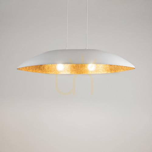 Check Sigma Gondola Pendant Light White Copper 84 cm 40639