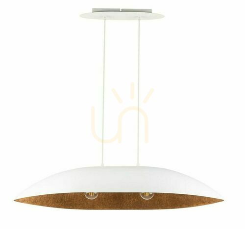 Check Sigma Gondola Pendant Light White Copper 84 cm 40639