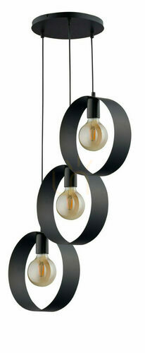 Check Pendant Light Sigma Happy Black 2xE27 45 cm SKU 32282