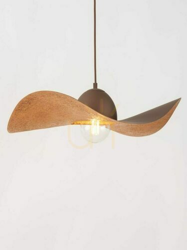 Check Pendant Light Sigma Kapello M 55 cm Brown Copper 32352