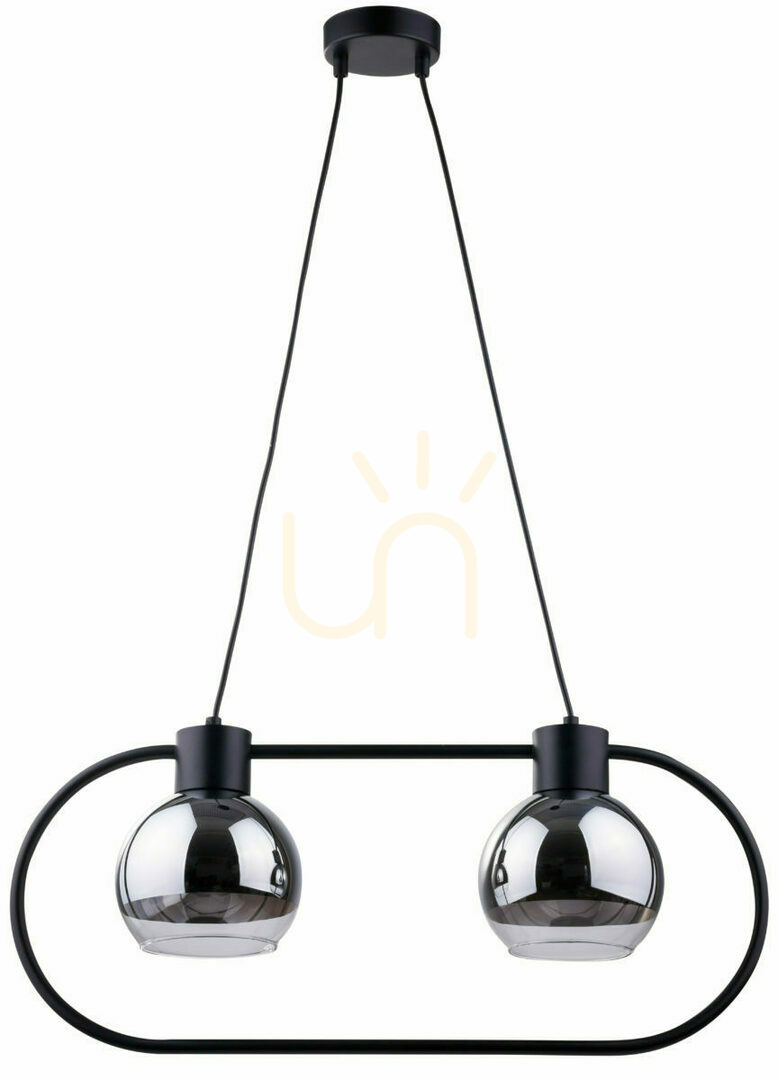 Pendant lamp Sigma Linda 2 black 31892