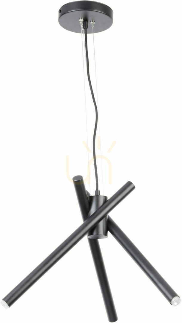Sigma Lumen 3 Black Pendant Lamp 33200