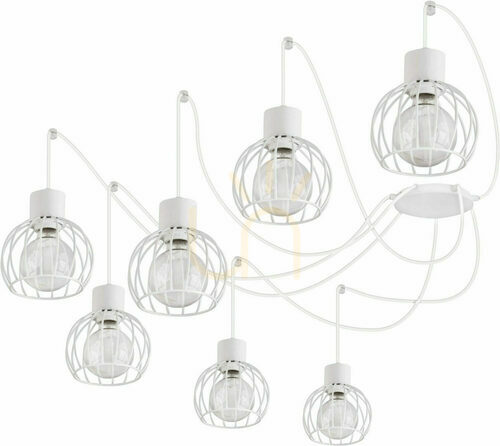 Check Sigma Luto Koło 7 White Pendant Lamp E27 31164