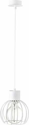 Check Sigma Luto Koło 1 White Pendant Light 16 cm E27 31165