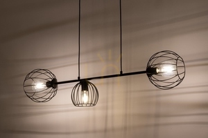 Sigma Madam 3 Light Black Pendant Lamp 32370 small 2