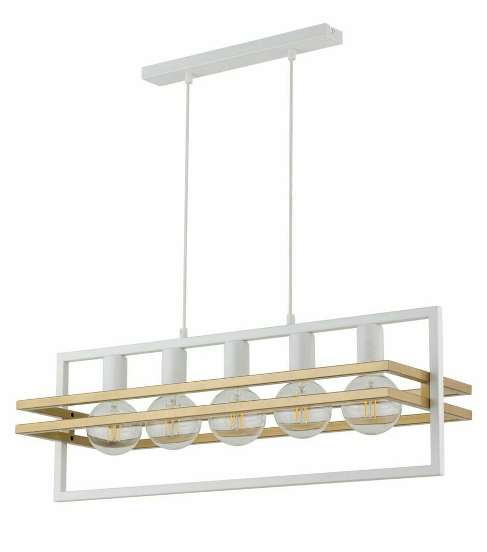 Pendant lamp Sigma MERCI 5 white gold 32396