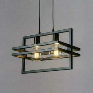 Pendant Light Sigma Merci 2 Black E27 32391 small 1